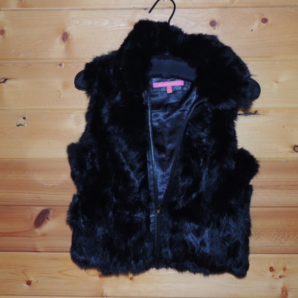 Women's Real Rabbit Fur Vest - Picture 1 of 4